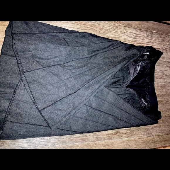 ▪️MARC JACOBS Long Pleated Charcoal Skirt ~ Attached Slip ~ One of a Kind~ Lux - Picture 6 of 16
